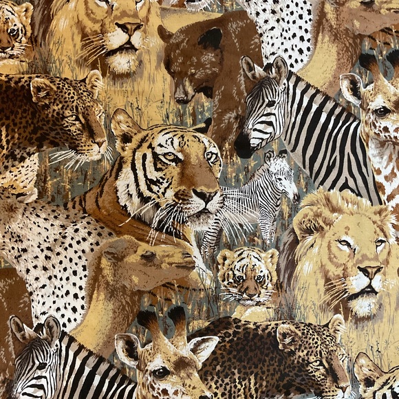 Animal Print Fabric - Picture 1 of 6